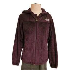 The North Face Women's Purple Fleece Hooded Jacket